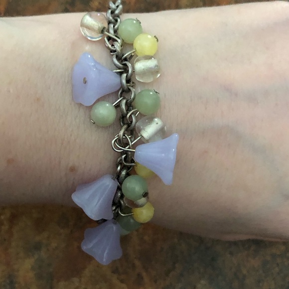 COPY - Floral Charm Bracelet - Picture 2 of 3